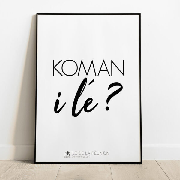 affiche Koman i le 3