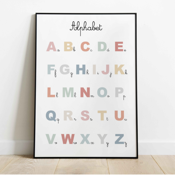 affiche Alphabet 1